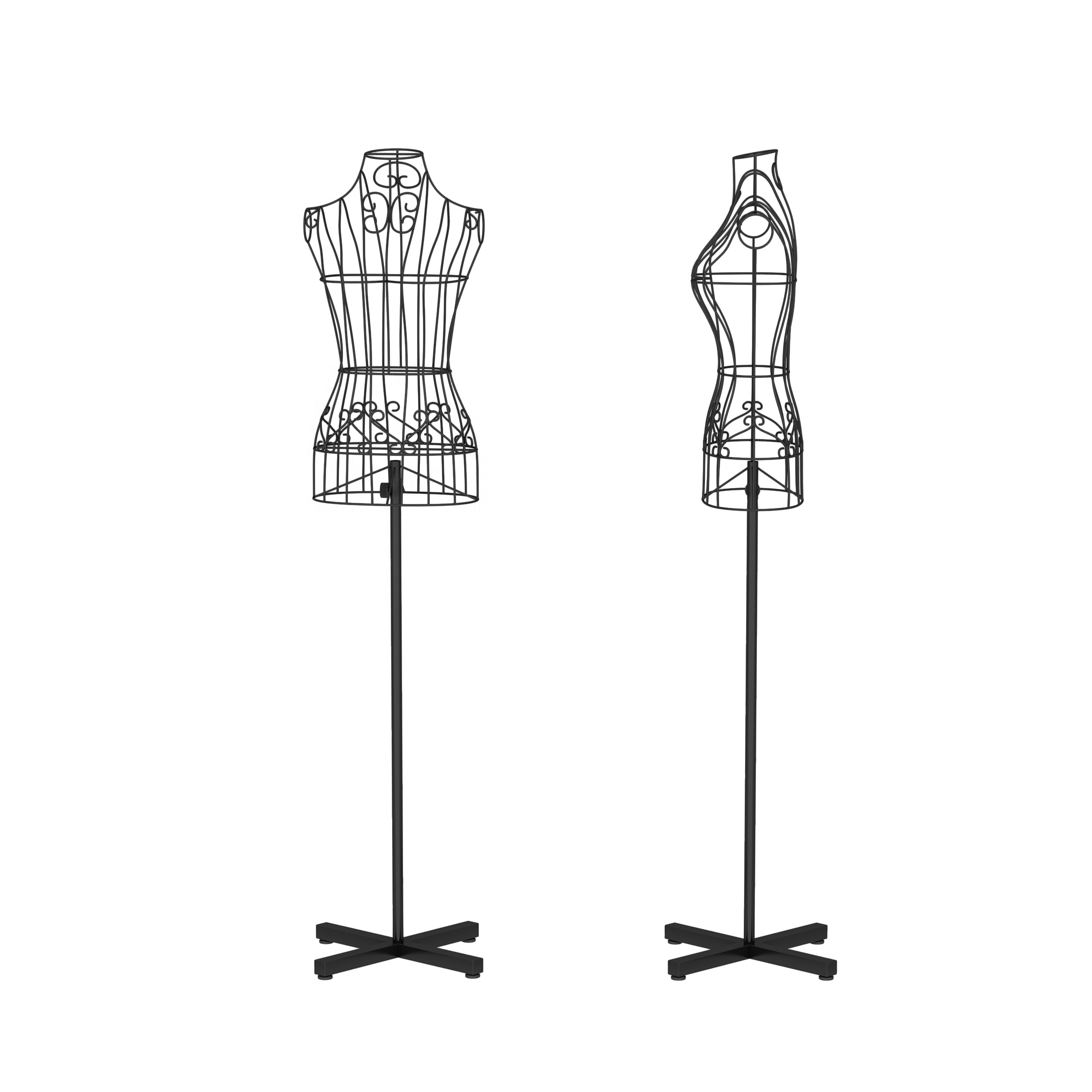 Clothing Store Fashion Lady Display Dress Form Torso Model Clothing Store Fashion Lady Display Dress Form Torso Model