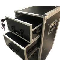 Valise à roulettes en aluminium avec poignée pliable personnalisée, petite valise à tiroirs, boîte à outils avec roulettes