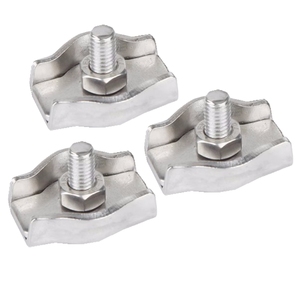 Hot bán thép không gỉ Dây cáp kẹp phụ kiện phần cứng chất lượng cao gian lận Wire Rope phụ kiện - Product Image 5