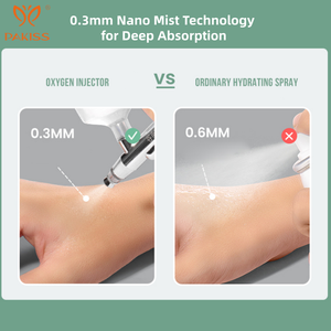 PAKISS - Pulverizador Facial Nano de Inyección de Oxígeno de Alta Presión, Spa Facial con Agua, Aerógrafo, Vaporizador Hidratante para la Piel - Product Image 3