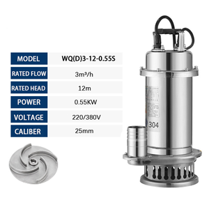 QY fournit des pompes submersibles à tension personnalisables de haute qualité avec un débit élevé, une tête haute et plusieurs calibres - Product Image 2