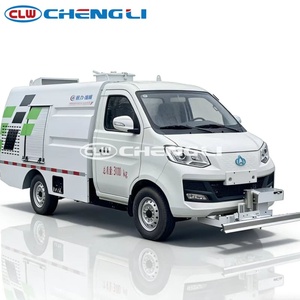 Camión de Barrido Eléctrico, Especializado en Limpieza de Carreteras, Vehículo de Mantenimiento de Calles Changan para el Mantenimiento y Eliminación de Superficies Viales - Product Image 2