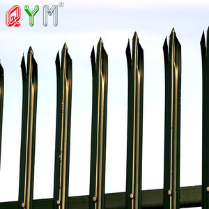 Panneaux de clôture en <span class=keywords><strong>palissade</strong></span> à 3 pointes galvanisés, grillage métallique, acier, fer, PVC, plastique, <span class=keywords><strong>bois</strong></span>, toutes les options de finition disponibles - Product Image 4