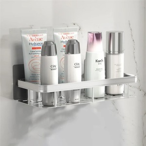 Estante de aluminio para ducha montado en la pared del baño, estantes organizadores, estantes cosméticos, soporte de almacenamiento, accesorios de baño para inodoro, esquina - Product Image 6