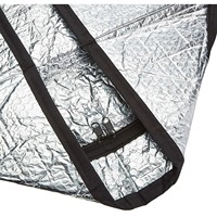 En stock, faible MOQ, 54x25x11 pouces, installation facile, couverture thermique pliable, bouclier d'isolation thermique pour accès aux greniers et aux escaliers
