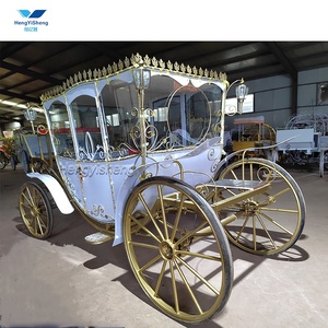 Carruaje Eléctrico Turístico OEM, Vagón de Caballos, Carro de Caballos, <span class=keywords><strong>Triciclo</strong></span> para Bodas Reales - Product Image 4