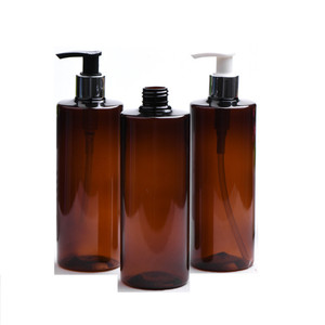 Bán Buôn Màu Xanh Lá Cây Màu Xanh Trong Suốt Rỗng 300Ml PET Nhựa Tóc Chai Dầu Gội Đầu Chai - Product Image 1