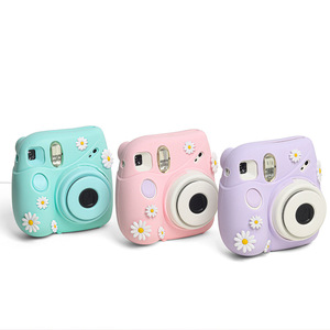 Caiul-funda protectora de silicona a prueba de golpes para cámara instantánea <span class=keywords><strong>Fuji</strong></span> <span class=keywords><strong>Instax</strong></span> <span class=keywords><strong>Mini</strong></span> 7 +/ <span class=keywords><strong>Mini</strong></span> 8 / <span class=keywords><strong>Mini</strong></span> 9 - Product Image 5