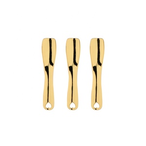 Espátula Cosmética de Acero <span class=keywords><strong>Inoxidable</strong></span> y Aleación de Zinc, Mini, 6cm, para Mezclar Crema de Ojos, Masaje Facial, Herramienta de Belleza OEM 2026 - Product Image 5