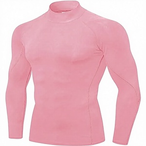 Men's Compression Long Sleeve Performance Shirt Premium Quick Dry Compression Base <b>Layer</b> <b>Top</b> Men's Athletic Compression Training - Product Image 1
