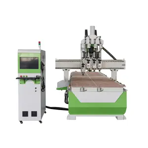 Guandiao GD1325 Multi-process cnc wood engraving woodworking cutting cabinet door slotting drilling processing equipment machine