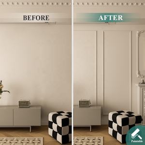 Moulures EVA Peignables Blanches, Habillage de Cadre de Fenêtre et de Porte, Boiseries Intérieures Modernes pour Décoration d'Intérieur - Product Image 6