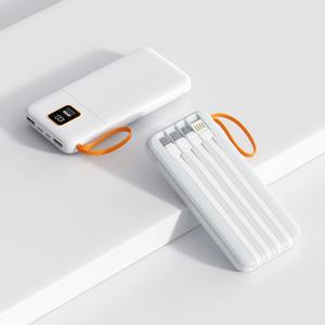 Cargador Portátil de Alta Capacidad 10000mAh PD22.5W con Carga Rápida, Logotipo Personalizado, Cable Integrado y Pantalla LCD - Product Image 5