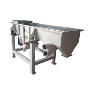 3 Layers 3 Outlets Stainless Steel Linear <b>Vibrating</b> <b>Screen</b> Sieve Machine 2 <b>Vibrating</b> Motors 0.03-5t/h Capacity for Food - Product Image 5