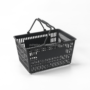 Supermarkt Ontwerp Nieuwe Kleurrijke <span class=keywords><strong>Plastic</strong></span> Winkelmand - Product Image 1