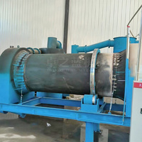 10 tonnes poussière riz coque écrou coquille noix noix de coco noisette riz balle Biochar carbonisation four charbon de bois faisant la Machine