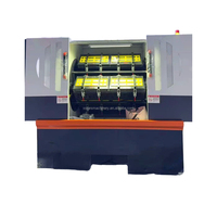 Machine de polissage centrifuge à sec, tambour de finition à sec à commande PLC pour l'obtention d'un fini miroir sur les pièces en acier inoxydable