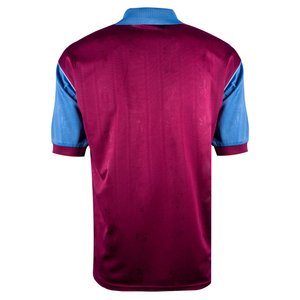 Maillot de football rétro vintage personnalisé imprimé au laser pour homme, maillot de football rayé à col classique, respirant et anti-transpiration - Product Image 4