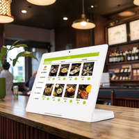 Écran tactile en forme de L de 15.6 pouces tout en un système Android Pos Caissier Terminal Machine POS Tablette Restaurant Dispositif de commande