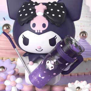 Thermos isotherme sous vide en acier inoxydable 304, grande capacité, haute valeur, avec poignée, motif Sanrio géant créatif de dessin animé, idéal comme cadeau - Product Image 4