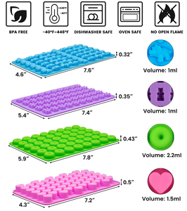 Custom Logo Easy Release Reusable <b>Silicone</b> Cake <b>Baking</b> Mould OEM ODM <b>Baking</b> Mold with Private Label Packaging - Product Image 2