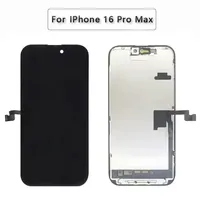 LCD untuk iPhone 16 layar LCD 16 Pro Max tampilan dengan 3D Touch Digitizer tidak ada Dead Pixel untuk 16 Pro 16 Plus Incell pengganti LCD