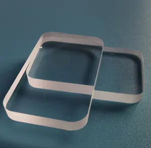 Cristal de zafiro con ventana óptica personalizada