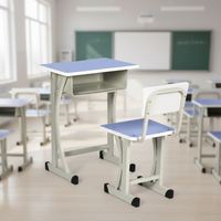Chaises Ergonomiques de Bureau Recyclables à Construction Robuste, Mobilier de Classe Moderne, Chaises à Soutien Postural Parfait pour la Salle d'Étude