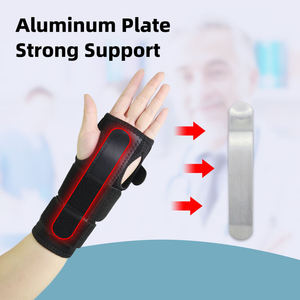 Nouvelle attelle de poignet sportive pour le fitness, attelle de gaine tendineuse respirante avec sangle réglable et support en plaque d'acier - Product Image 3