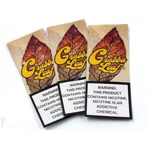 Personalizado sello de calor Sellado de 3 lados ziplock dejar de embalaje de plástico de hoja entera olor prueba mylar bolsa - Product Image 2