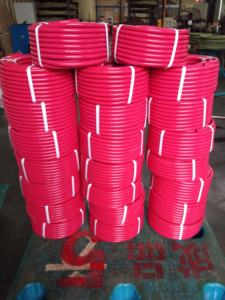 SAE 100 <span class=keywords><strong>R5</strong></span> 1/4 inci DN6 selang karet kepang baja satu lapis dengan sarung katun atau serat untuk <span class=keywords><strong>Gas</strong></span> alami cair - Product Image 4