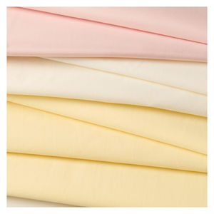 Tela de fibra de seda de leche mate de poliéster 100%, tela teñida Lisa transpirable ligera de lujo para <span class=keywords><strong>ropa</strong></span> <span class=keywords><strong>urbana</strong></span>, forro para niñas - Product Image 2