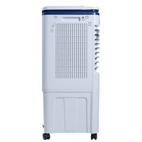 Nouveau refroidisseur d'air évaporatif portable avec 12 réglages de vitesse, faible bruit et économie d'énergie - à brancher