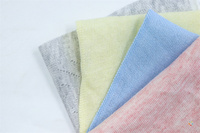 Fil mélangé en acétate de lin 10% et fibre de lin lyocell polyester, filé à la main, pour printemps et été, vente en gros d'usine
