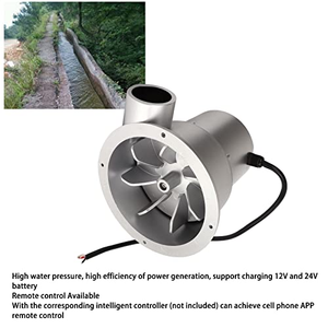 Turbina de Agua de 36W/50W/100W, Generador de Turbina de Agua, Motor sin Escobillas de Imán Permanente, Carga de Batería de 12V, Generador Hidroeléctrico - Product Image 3
