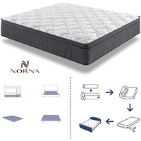 Matelas Hybride Orthopédique King Size en Mousse à Mémoire de Forme Gel Confortable pour Hôtels, Maisons, Hôpitaux et Écoles