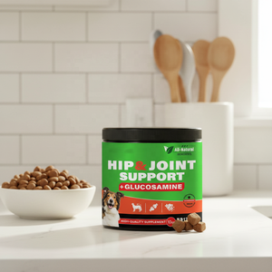 Gran Oferta: Cuidado de la Salud de las Mascotas, Soporte <span class=keywords><strong>para</strong></span> las Articulaciones de la Cadera, Glucosamina Antiinflamatoria en Gránulos Blandos <span class=keywords><strong>para</strong></span> Perros y <span class=keywords><strong>Gatos</strong></span> de Todas las Razas y Edades, a Partir de 18 Meses - Product Image 1