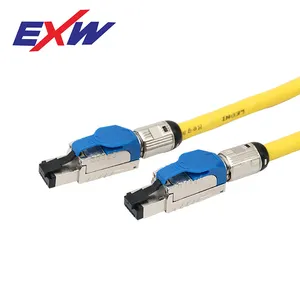 EXW yüksek kalite ETL/DELTA sertifikalı Cat8 yama kablosu 24AWG 4 çift 24 awg cat5e utp yama kablosu