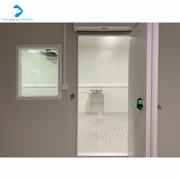 Chambre froide à panneaux PU avec porte et fenêtre, chambre de congélation