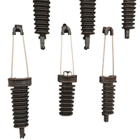 Pince de tension en plastique pour câble électrique, type CLIP, fixation sur poteau, lignes aériennes