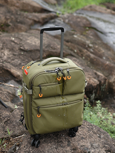 Bolsa <span class=keywords><strong>de</strong></span> carro portátil <span class=keywords><strong>de</strong></span> 18 pulgadas, tela Oxford Spinner, tela <span class=keywords><strong>de</strong></span> <span class=keywords><strong>equipaje</strong></span>, maleta <span class=keywords><strong>de</strong></span> <span class=keywords><strong>mano</strong></span> <span class=keywords><strong>de</strong></span> lujo, bolsa impermeable para cámara para fotografía - Product Image 5