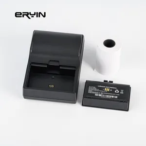 מדפסת תרמית אנדרואיד ניידת קטנה ניידת קבלה מיני מדפסת USB סוג C שן כחולה מדפסת אלחוטית 58 מ""מ