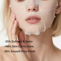 Masque en tissu 20% Vitamine C et Acide Kojique pour le nez et le visage, Peeling de précision pour la mélanine avec Alpha Arbutine, Blanchissant, OEM 25ml