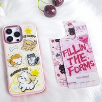 Coque de téléphone à panneau arrière magnétique remplaçable pour Iphone17/17pro/17promax/17air avec le chien tornade doré