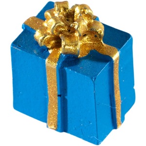 Boîte cadeau de Noël en EVA, artisanat en résine, forme rectangulaire, décoration de téléphone portable DIY - Product Image 5
