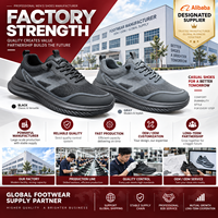 Baskets légères en maille à semelle épaisse respirantes à lacets pour homme – Chaussures de sport décontractées pour l'extérieur