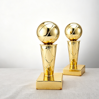 Trophée de championnat en résine électroplaquée de haute qualité, trophée de compétition sportive de basketball, design créatif, souvenir pour les fans