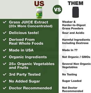 Süper yeşil Superfood tozu Premium Superfood 20 + organik yeşil sebze bütün gıdalar - Product Image 4