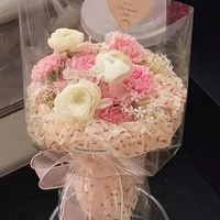 Papier de soie Sydney épaissi à motif nœud tendance, doublure florale pour emballage de bouquets de style coréen, fournitures pour fleuristes