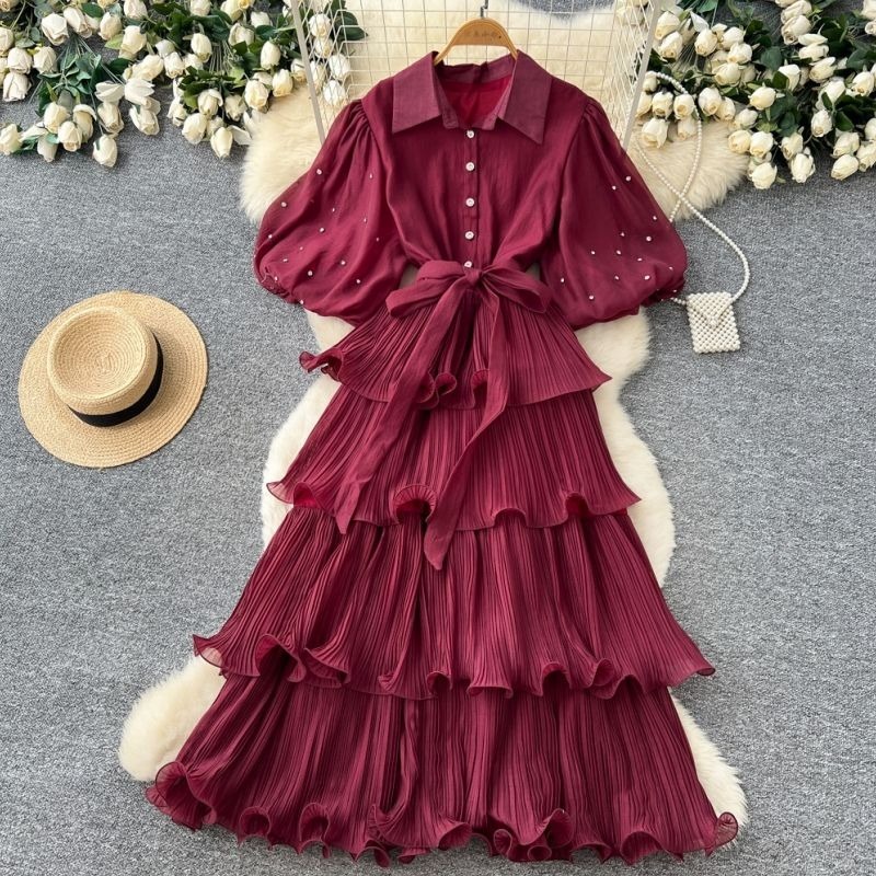 Deep wine red